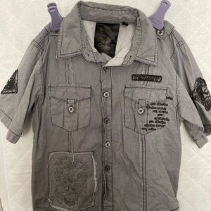 Boy collar shirt
